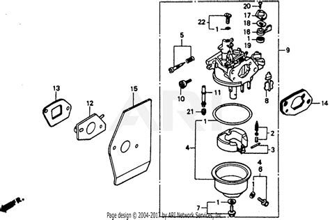 Price 65. . Honda hrr2163vxa carburetor diagram